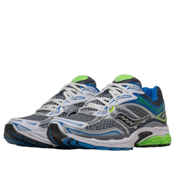 Saucony ProGrid Omni 9 Grey Slime Blue