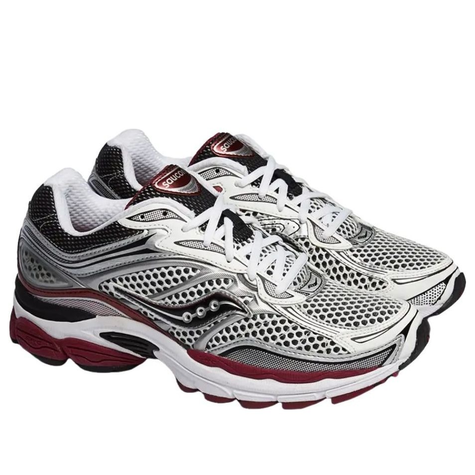 Saucony ProGrid Omni 9 OG White Silver Red 4 Saucony ProGrid Omni 9 OG White Silver Red