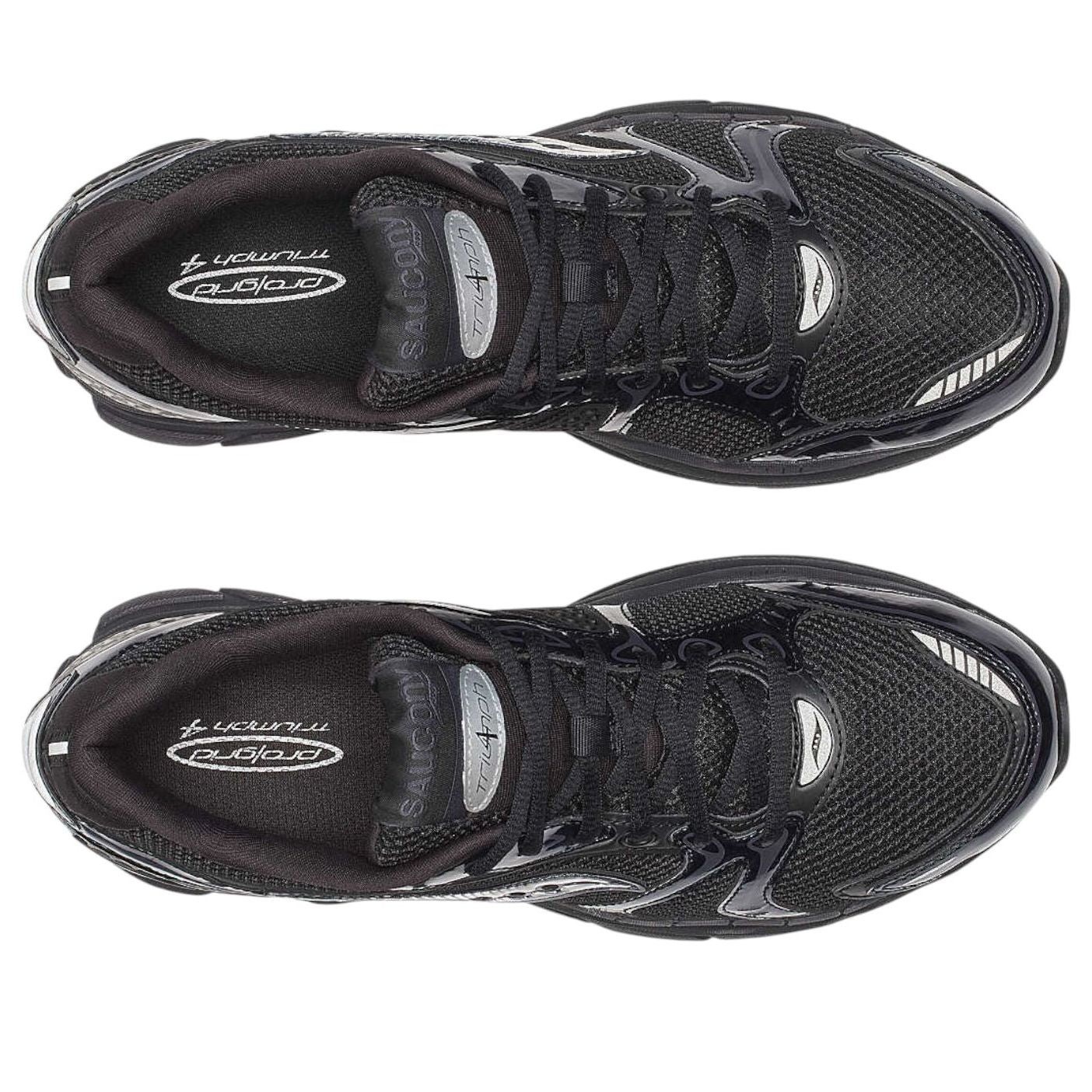 Saucony ProGrid Triumph 4 Chroma Black Navy (Womens) 6 Saucony ProGrid Triumph 4 Chroma Black Navy (Womens)