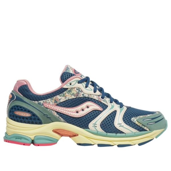 Saucony ProGrid Triumph 4 Floral Blue Beige