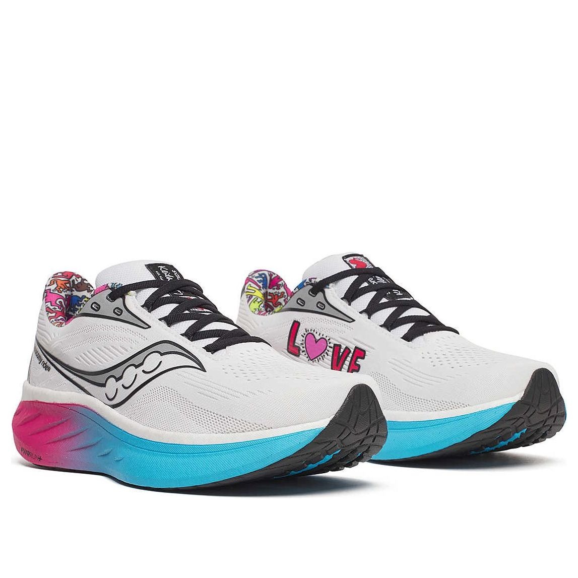 Saucony Ride 18 Keith Haring Love 5 Saucony Ride 18 Keith Haring Love