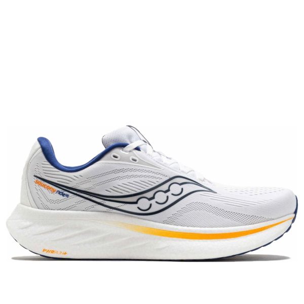 Saucony Ride 18 White Azurite