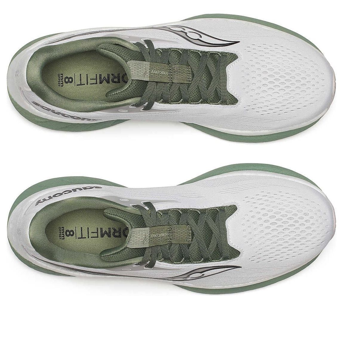 Saucony Ride 18 White Olivine 5 Saucony Ride 18 White Olivine
