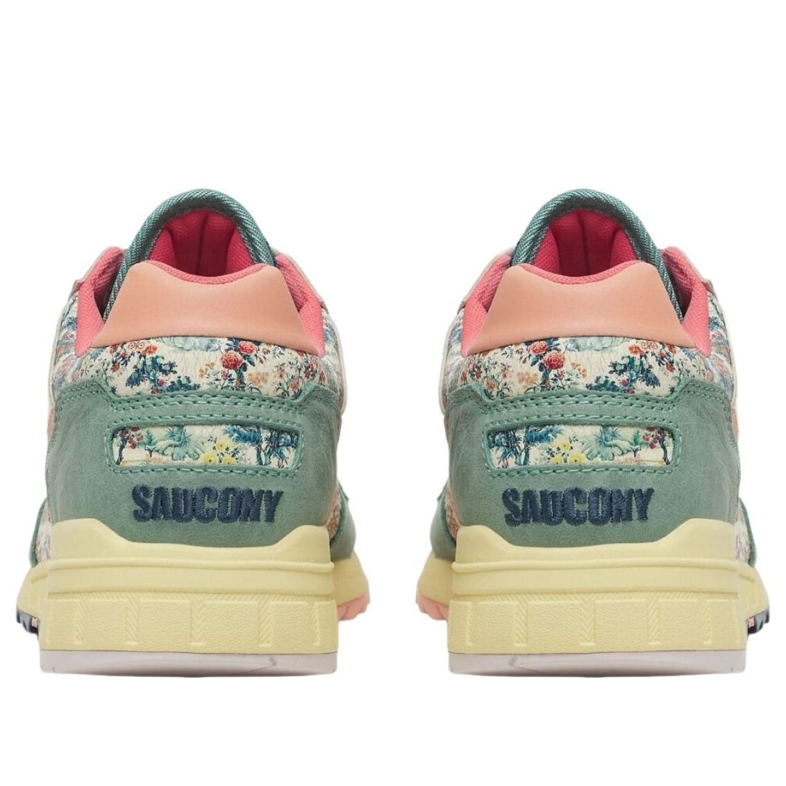 Saucony Shadow 5000 Floral Beige Blue 7 Saucony Shadow 5000 Floral Beige Blue