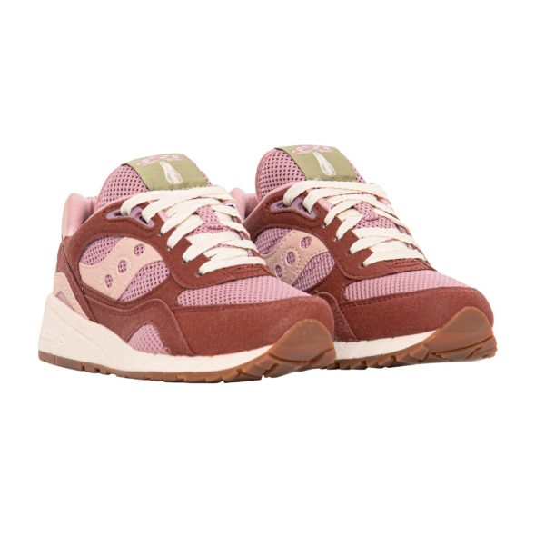 Saucony Shadow 6000 Mushroom Burgundy