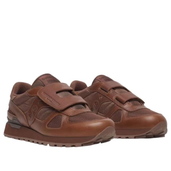 Saucony Shadow Double Velcro Engineered Garments Brown