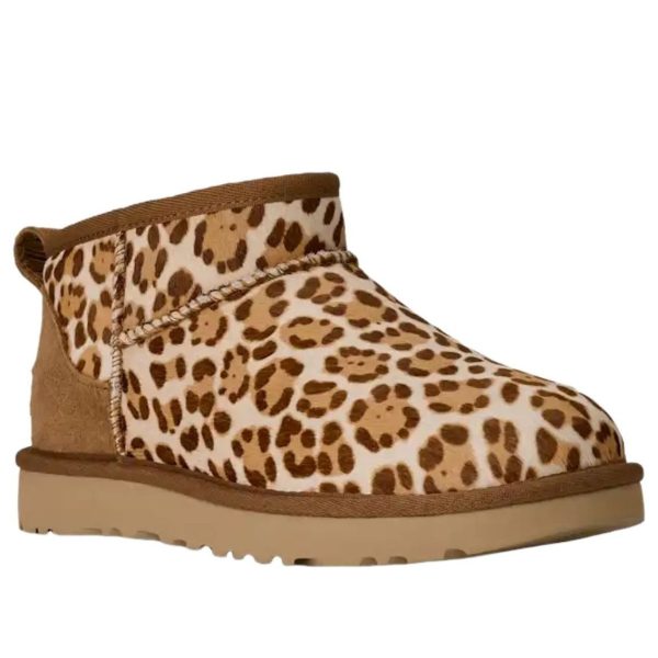 UGG Classic Ultra Mini Boot Felicity Leopard Jasmine (Womens)