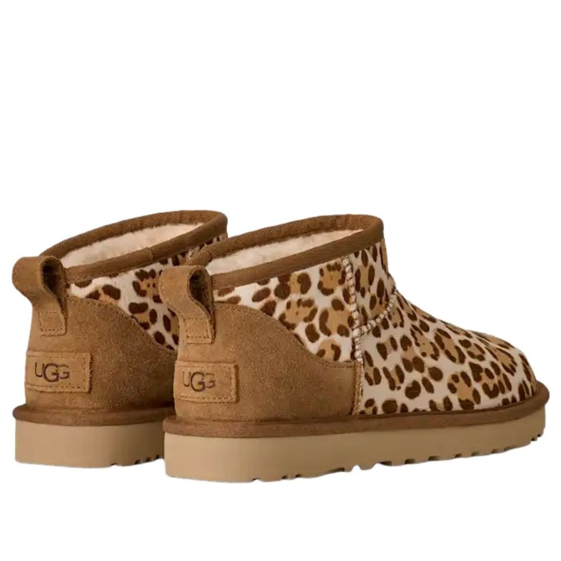 UGG Classic Ultra Mini Boot Felicity Leopard Jasmine (Womens) 5 UGG Classic Ultra Mini Boot Felicity Leopard Jasmine (Womens)