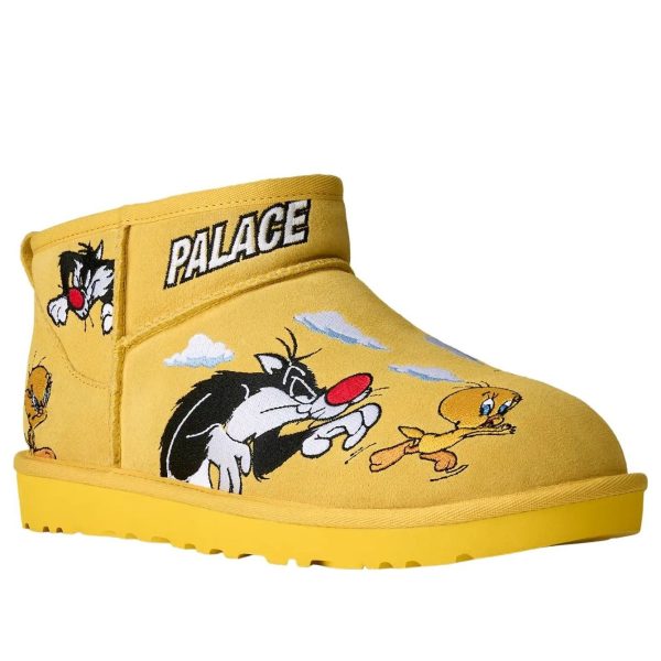 UGG Classic Ultra Mini Boot Palace x Looney Tunes Yellow