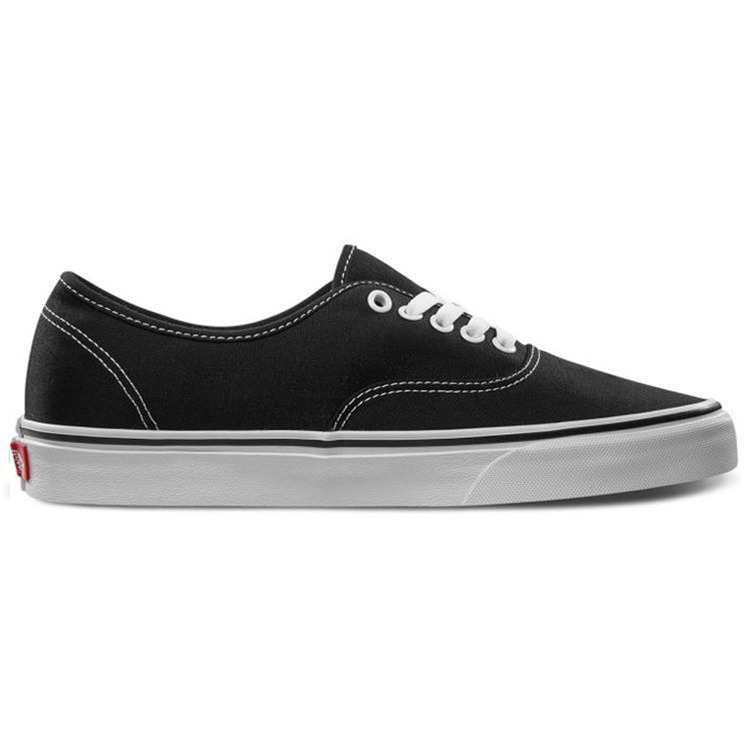 Vans Authentic Black White 4 Vans Authentic Black White