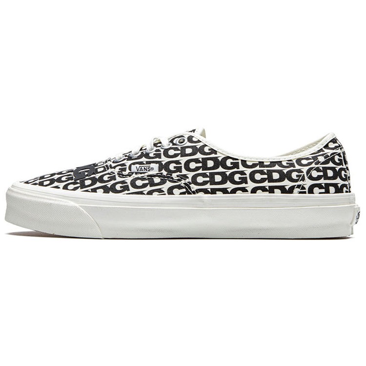 Vans Authentic Comme des Garcons Black Heel Tab (Curved Rubber) 4 Vans Authentic Comme des Garcons Black Heel Tab (Curved Rubber)