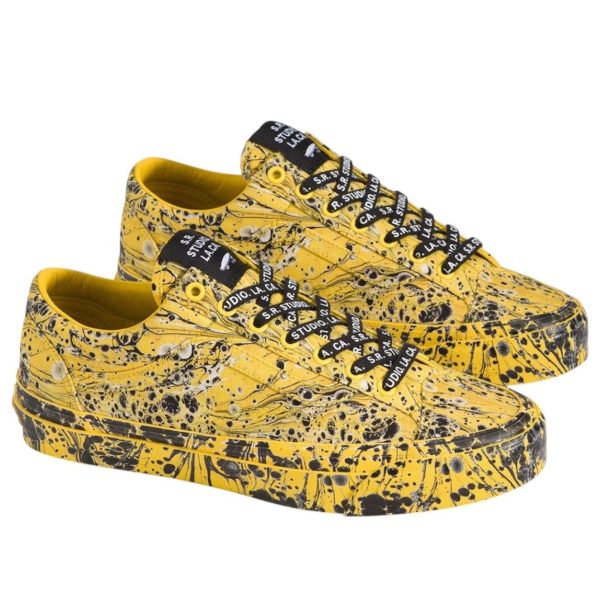 Vans Authentic S.R. Studio LA. CA. Black Yellow