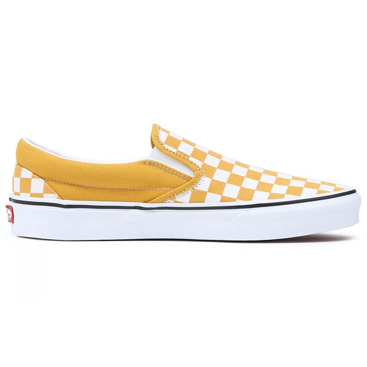 Vans Classic Slip-On Color Theory Checkerboard Yellow White 4 Vans Classic Slip-On Color Theory Checkerboard Yellow White