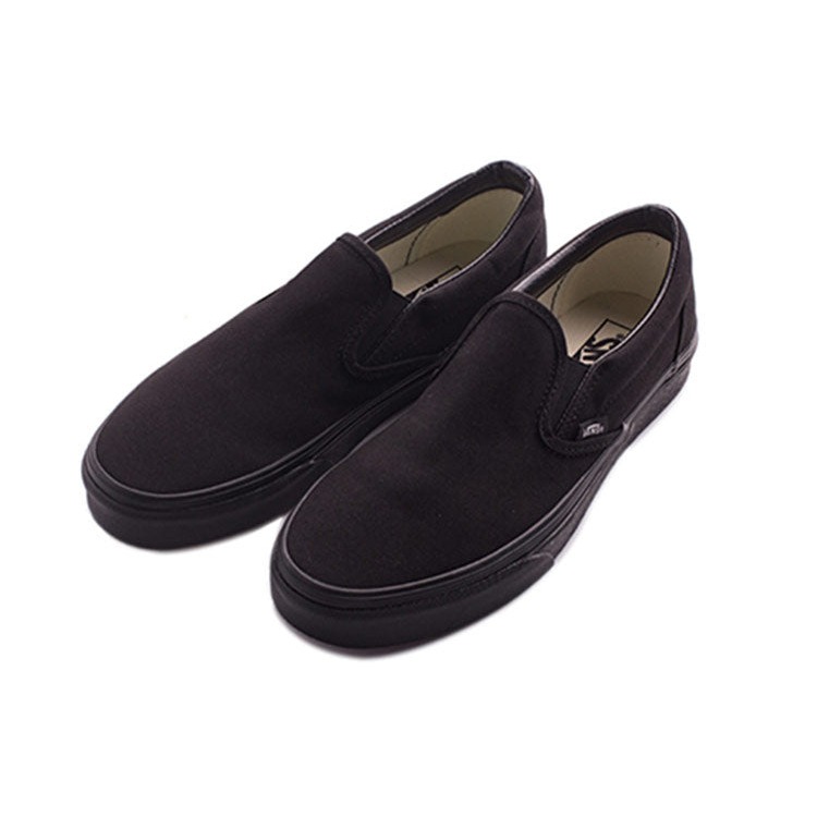 Vans Classic Slip-On Triple Black 6 Vans Classic Slip-On Triple Black