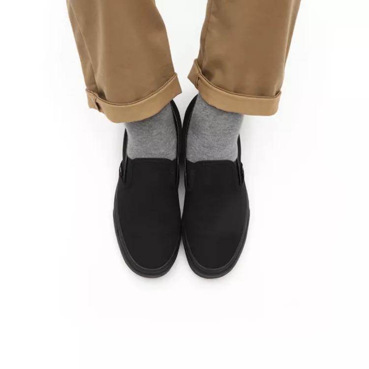 Vans Classic Slip-On Triple Black 7 Vans Classic Slip-On Triple Black