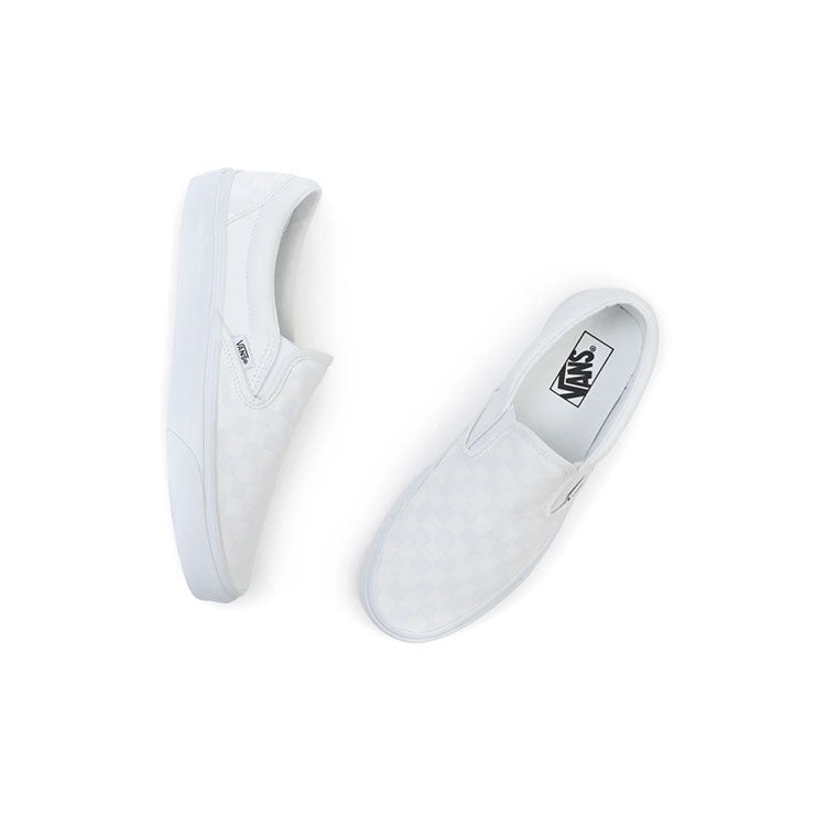 Vans Classic Slip-On White Checkerboard 6 Vans Classic Slip-On White Checkerboard
