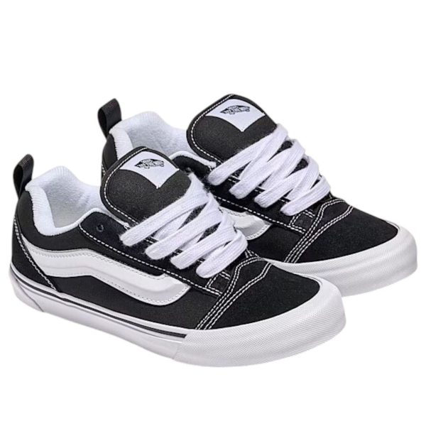Vans Knu Skool Black True White (Youth)