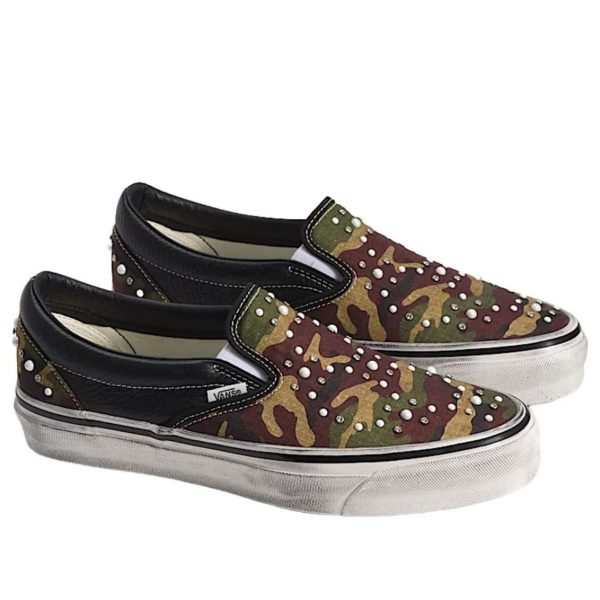 Vans LX Classic Slip-On 98 Pearlized Pack Camo Black