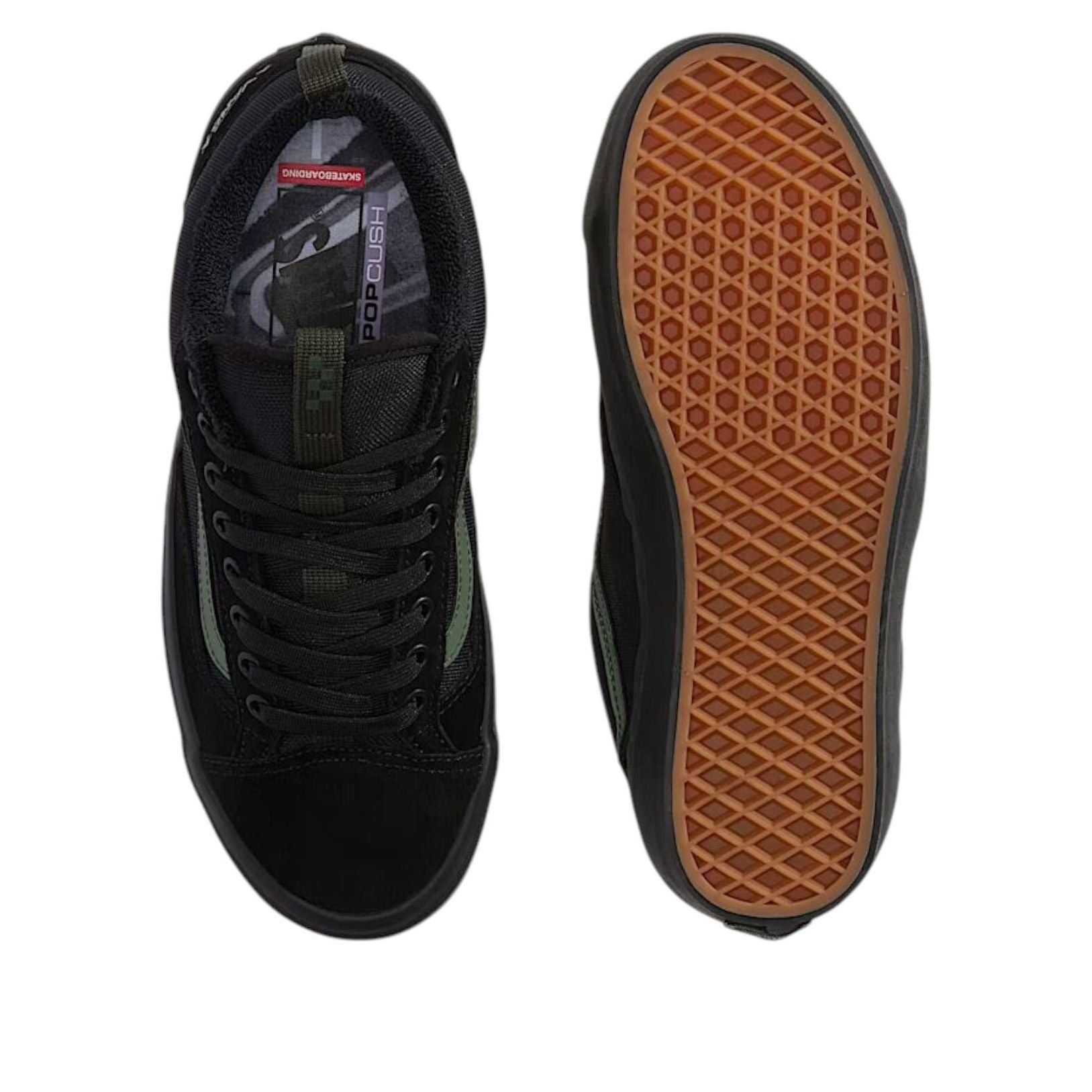 Vans Old Skool 36+ Atiba Jefferson Black Olive 5 Vans Old Skool 36+ Atiba Jefferson Black Olive