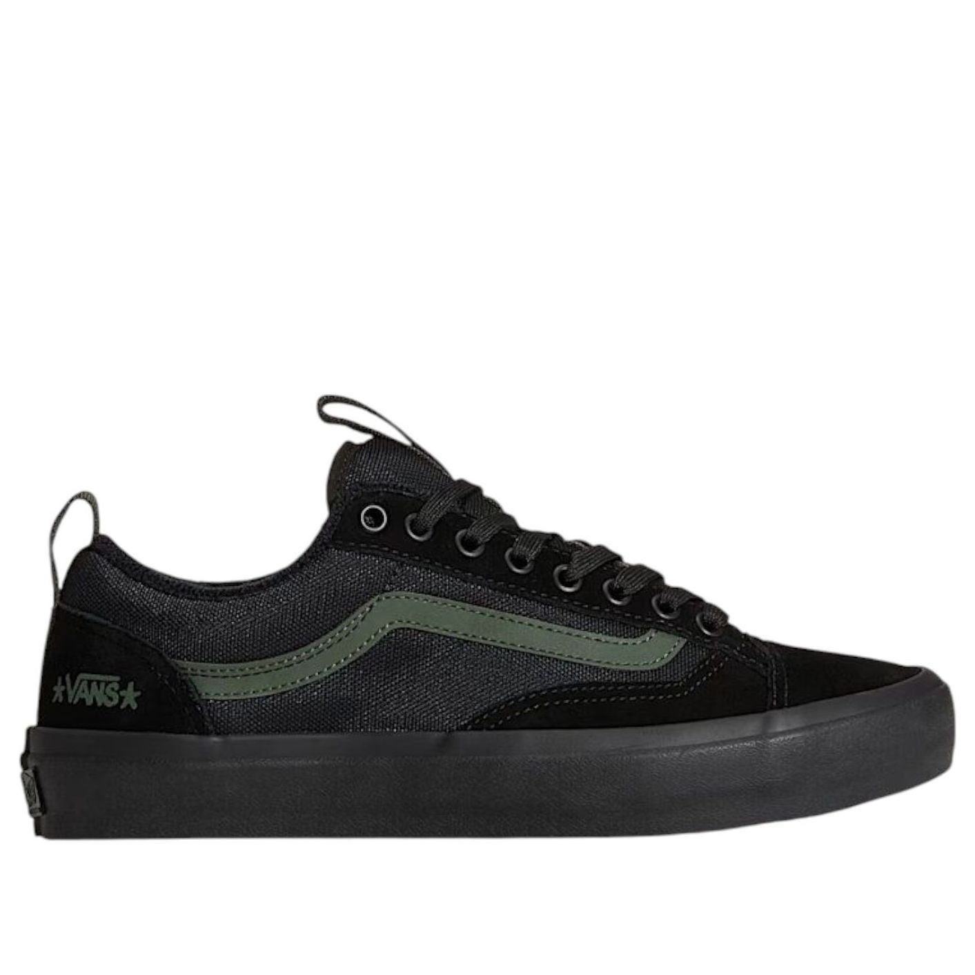 Vans Old Skool 36+ Atiba Jefferson Black Olive 7 Vans Old Skool 36+ Atiba Jefferson Black Olive