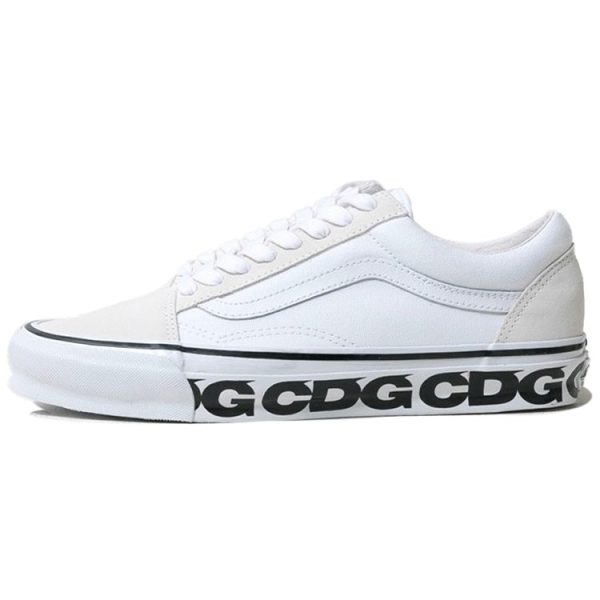 Vans Old Skool Commes des Garcons White