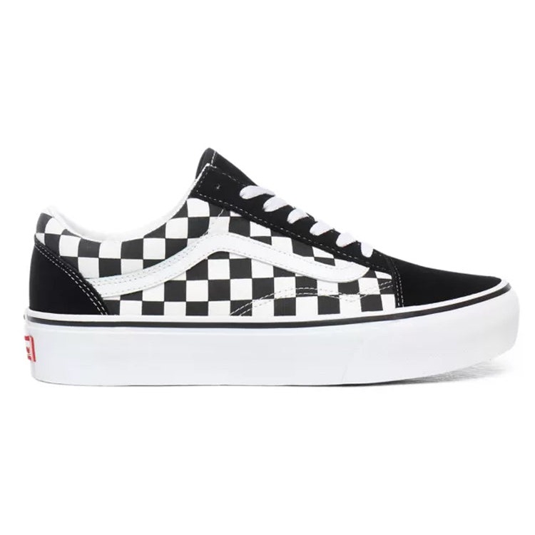 Vans Old Skool Platform Checkerboard 4 Vans Old Skool Platform Checkerboard