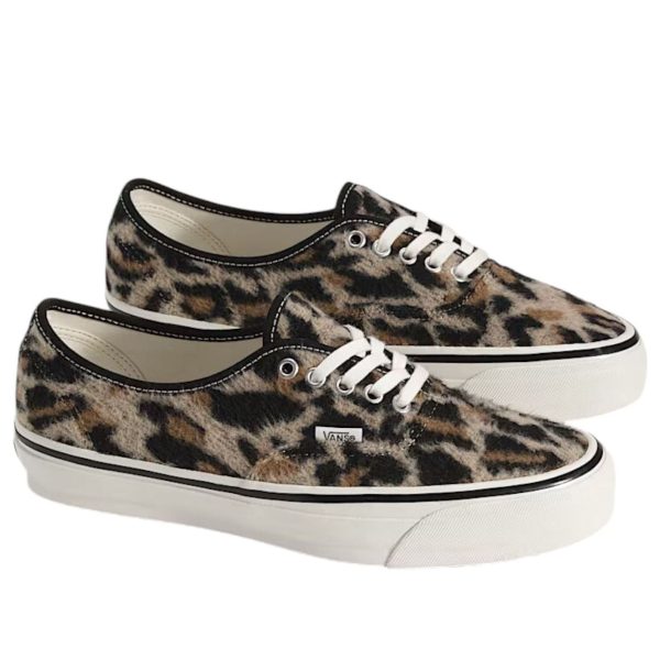 Vans Premium Authentic 44 Leopard Black Brown