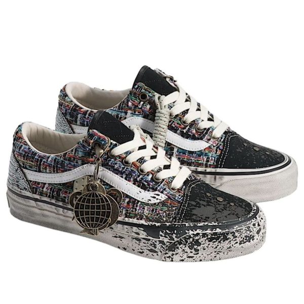 Vans Premium Old Skool Charms Black Grey