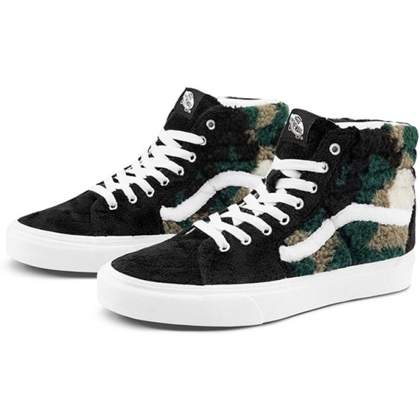 Vans Sk8-Hi Camo Sherpa