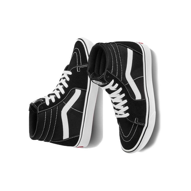 Vans Sk8-Hi Comfycush Black White 7 Vans Sk8-Hi Comfycush Black White