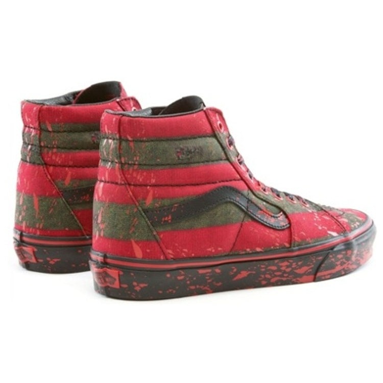 Vans Sk8-Hi Horror Pack Nightmare on Elm Street Freddy Krueger 6 Vans Sk8-Hi Horror Pack Nightmare on Elm Street Freddy Krueger