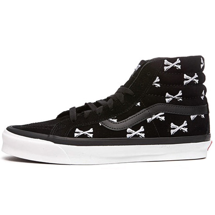 Vans Sk8-Hi WTAPS Bones Black 4 Vans Sk8-Hi WTAPS Bones Black