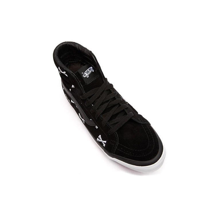 Vans Sk8-Hi WTAPS Bones Black 5 Vans Sk8-Hi WTAPS Bones Black