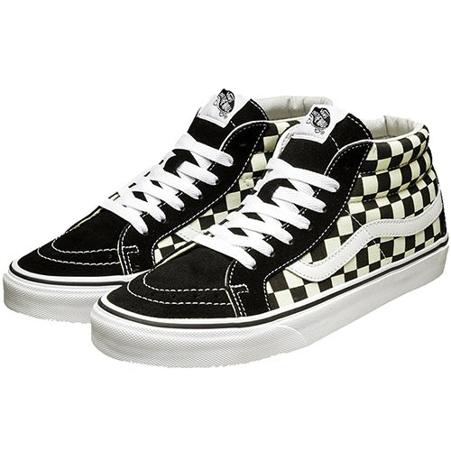 Vans Sk8-Mid Reissue Checkerboard 4 Vans Sk8-Mid Reissue Checkerboard