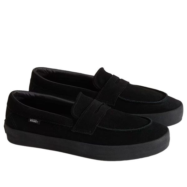 Vans Skate Loafer Black Suede
