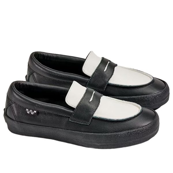 Vans Skate Loafer Black White