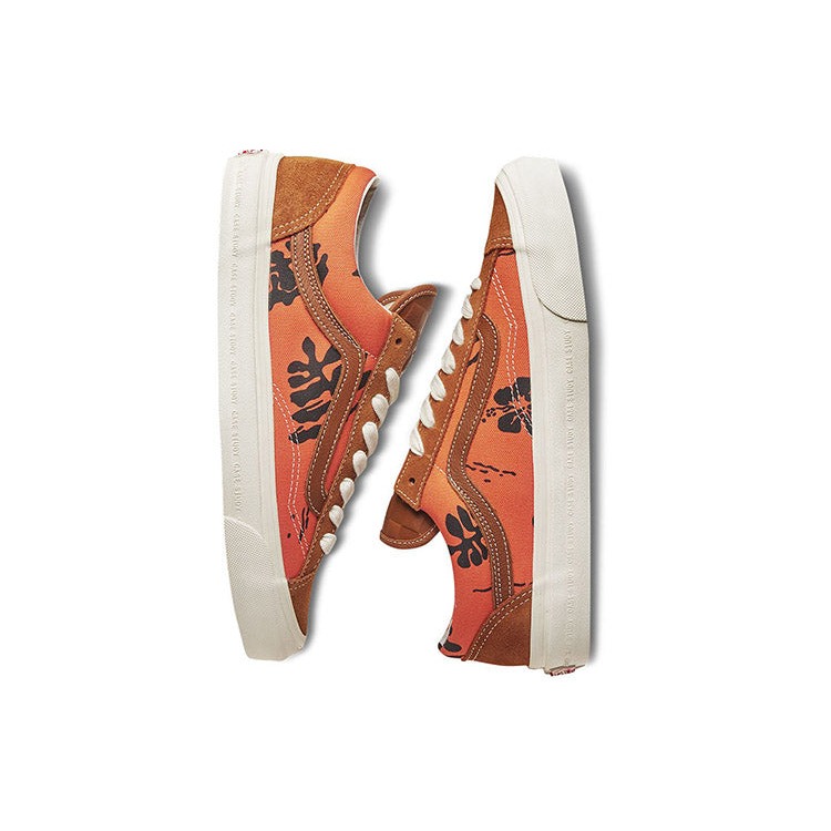 Vans Style 36 Modernica Orange Hawaiian Print 5 Vans Style 36 Modernica Orange Hawaiian Print