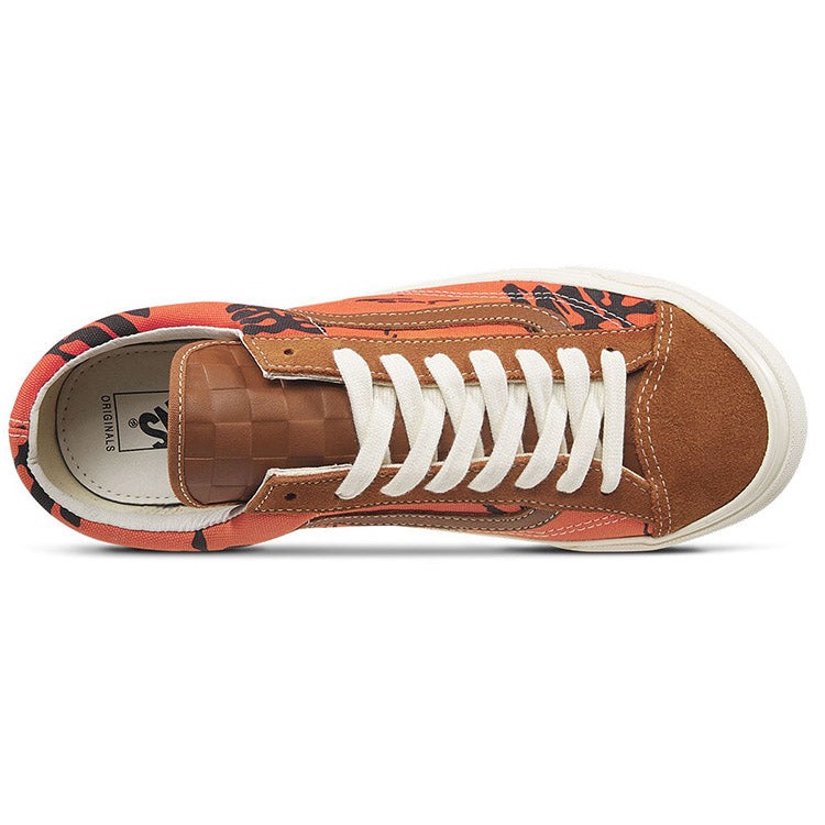 Vans Style 36 Modernica Orange Hawaiian Print 6 Vans Style 36 Modernica Orange Hawaiian Print