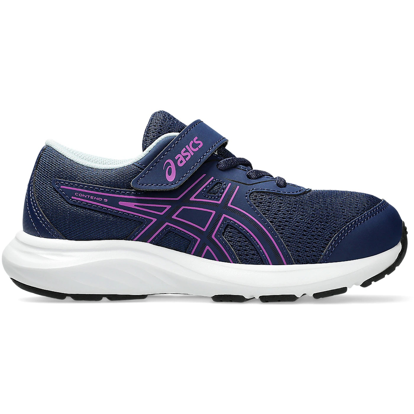 ASICS Contend 9 Blue Expanse Bold Magenta PS 1 3