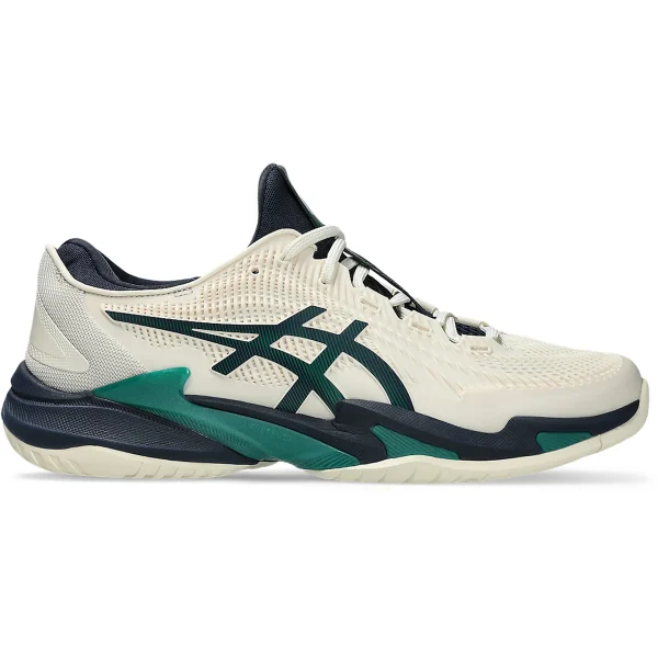 ASICS Court FF 3 Cream Jasper Green