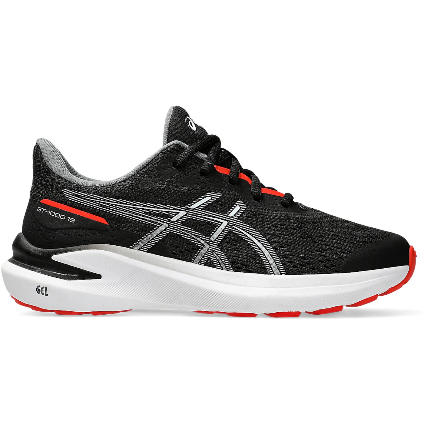ASICS GT 1000 13 Black Fiery Red GS 1 4