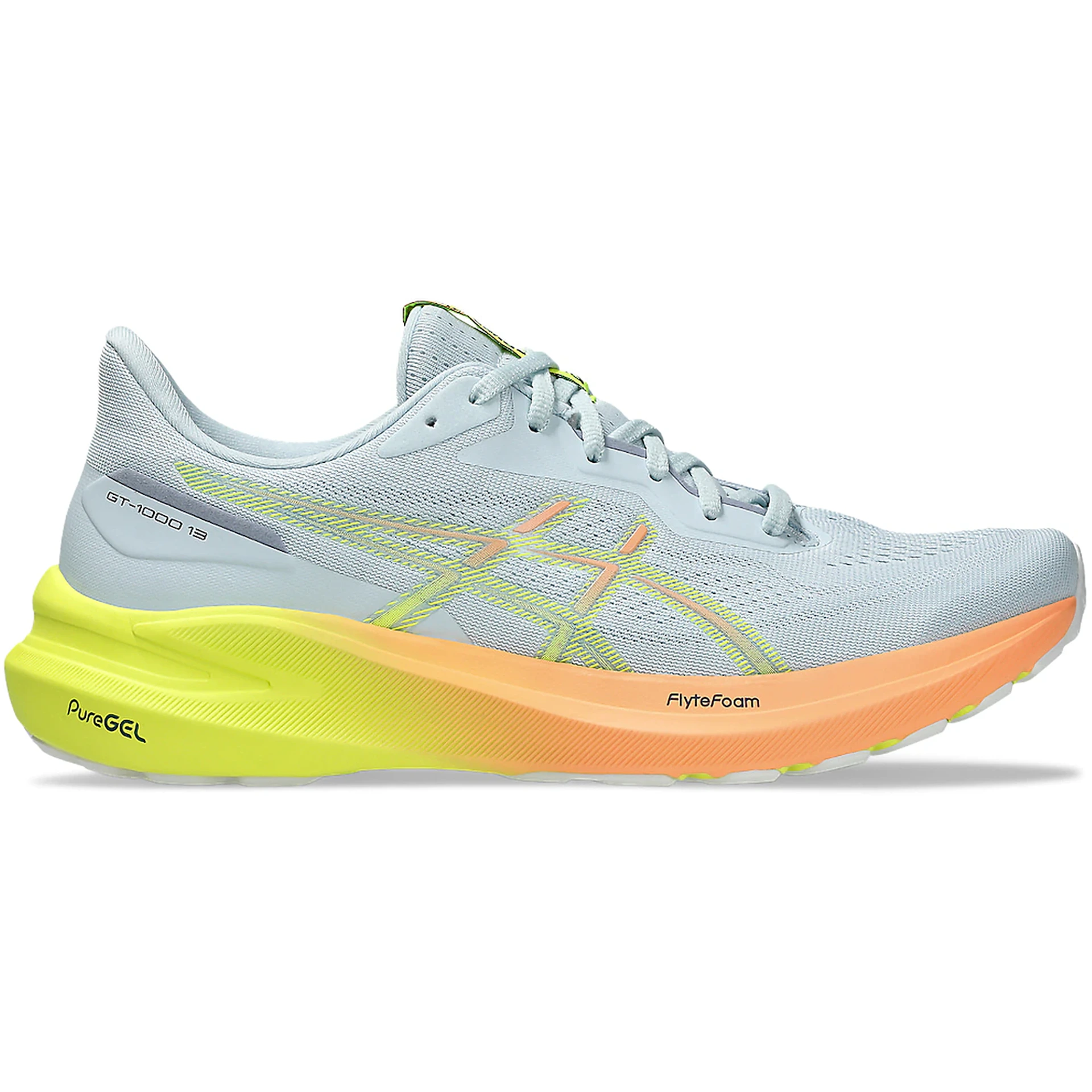 ASICS GT-1000 13 Paris Cool Grey Safety Yellow 2 ASICS GT-1000 13 Paris Cool Grey Safety Yellow