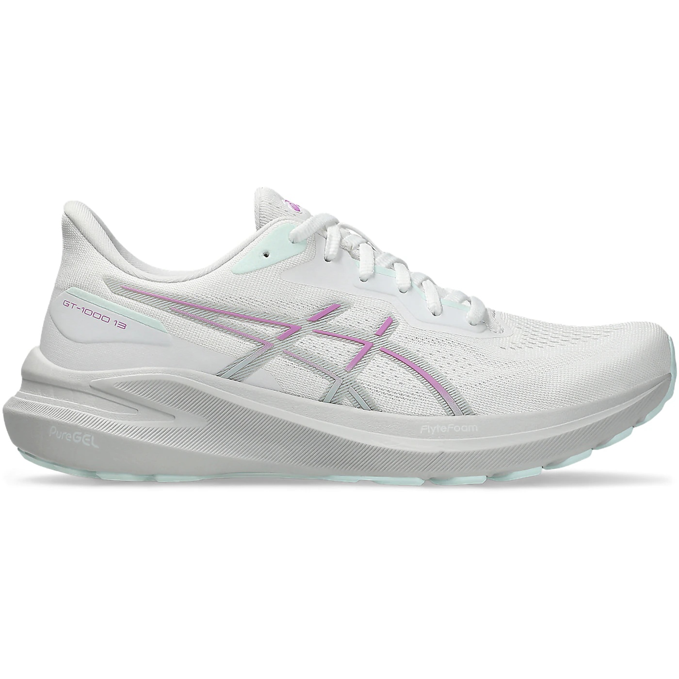 ASICS GT-1000 13 White Lavender Glow (Womens)