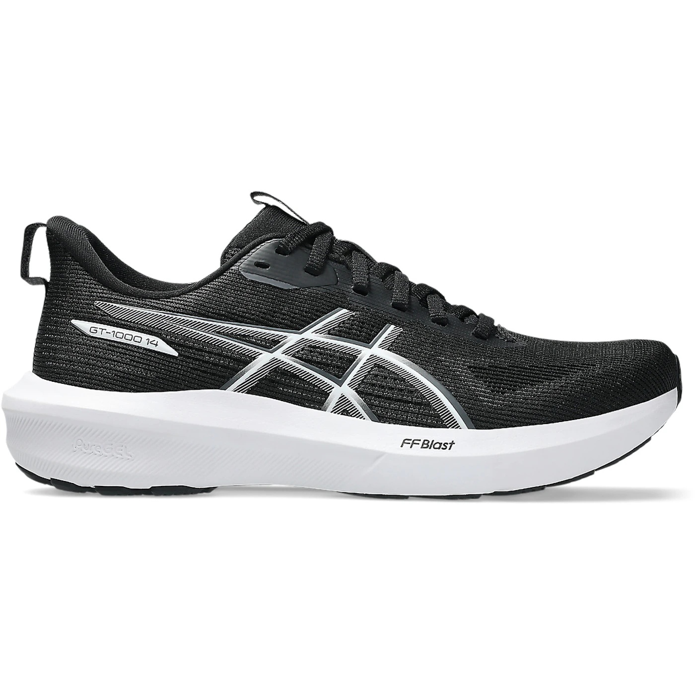 ASICS GT 1000 14 Black White Womens 1 4