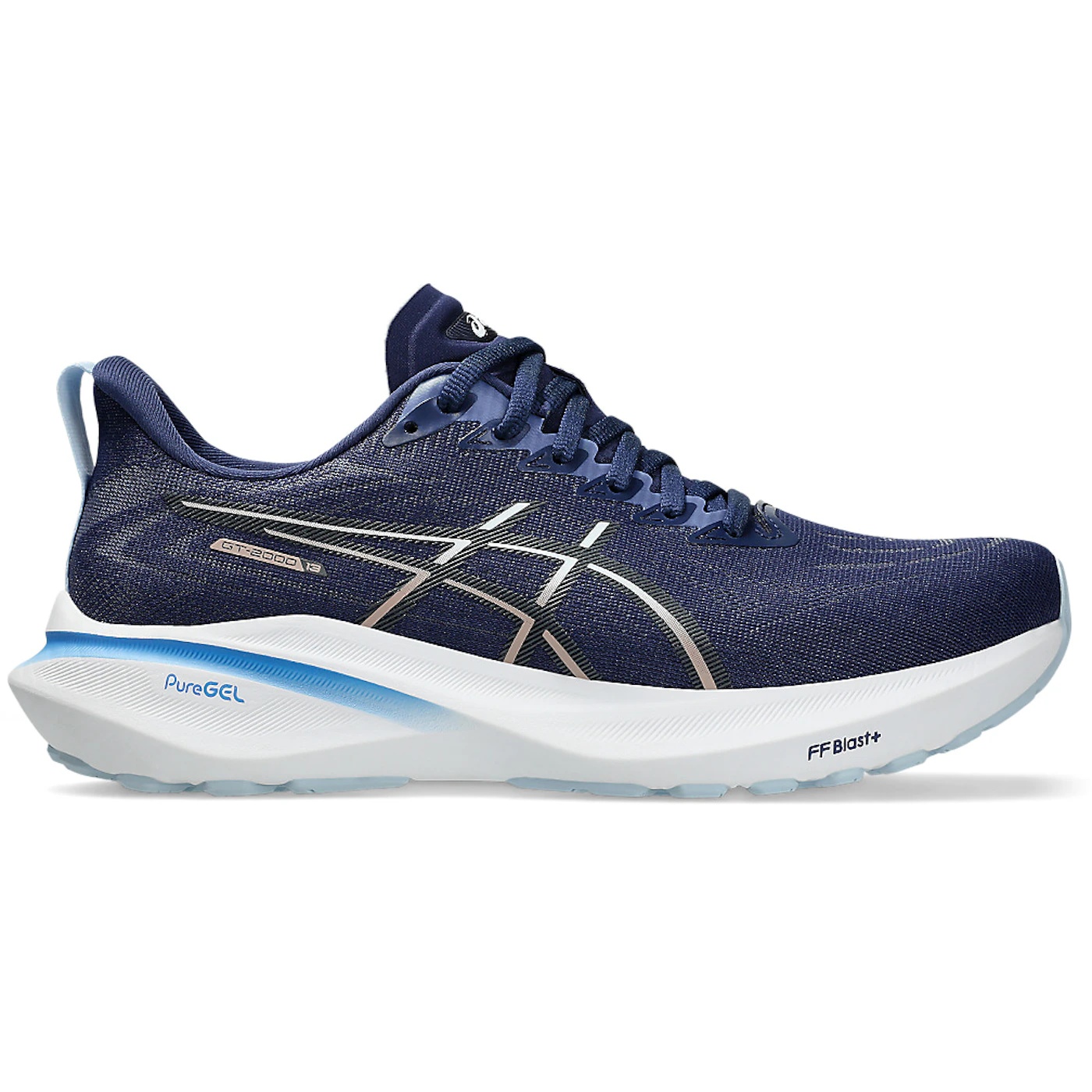 ASICS GT 2000 13 Indigo Blue Carrier Grey Womens 1 3