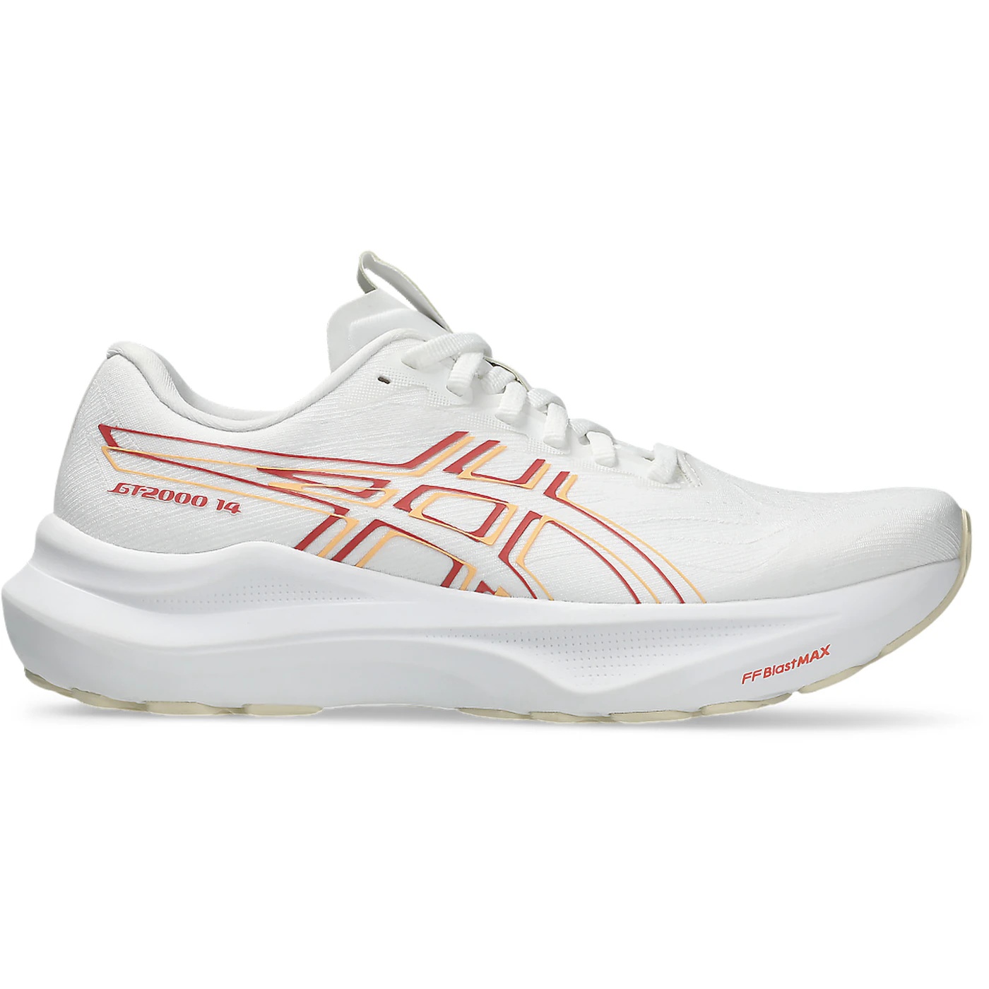 ASICS GT-2000 14 White Dark Pink Clay (Womens)