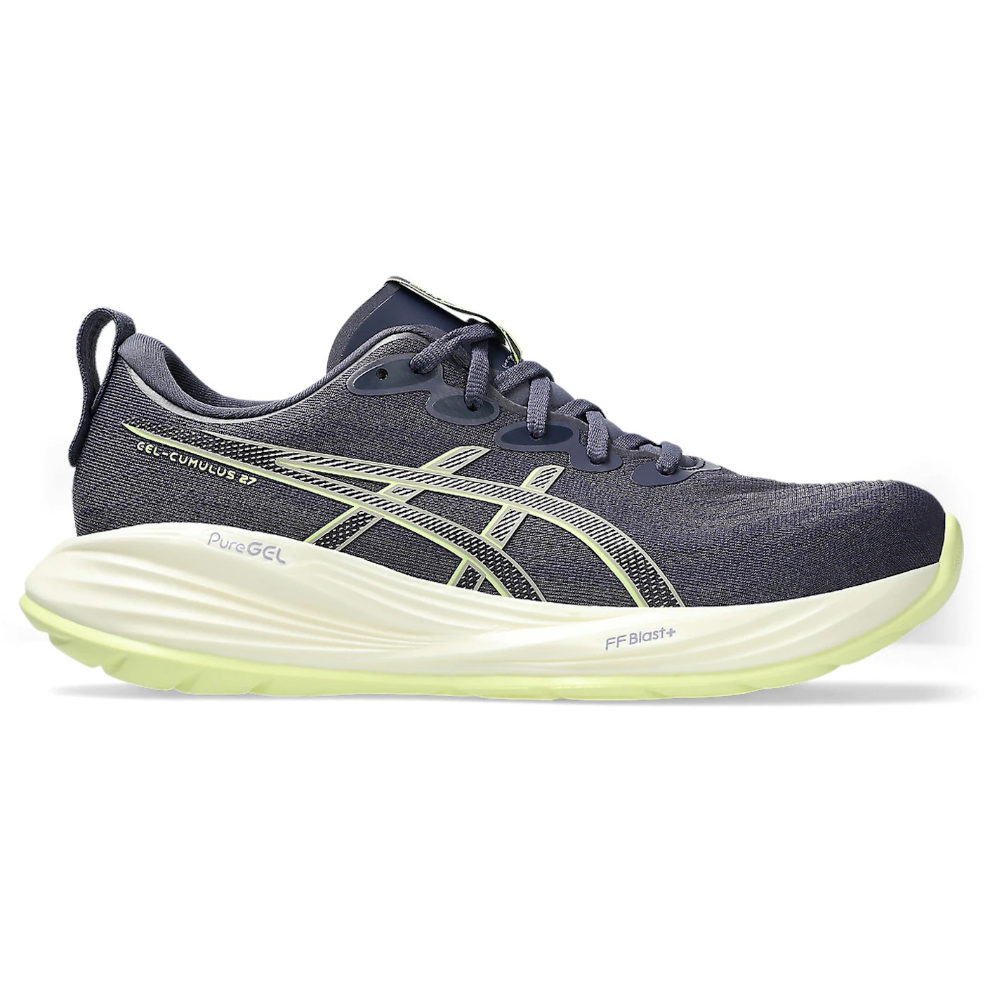 ASICS Gel Cumulus 27 Indigo Fog Lucid Yellow 1 5