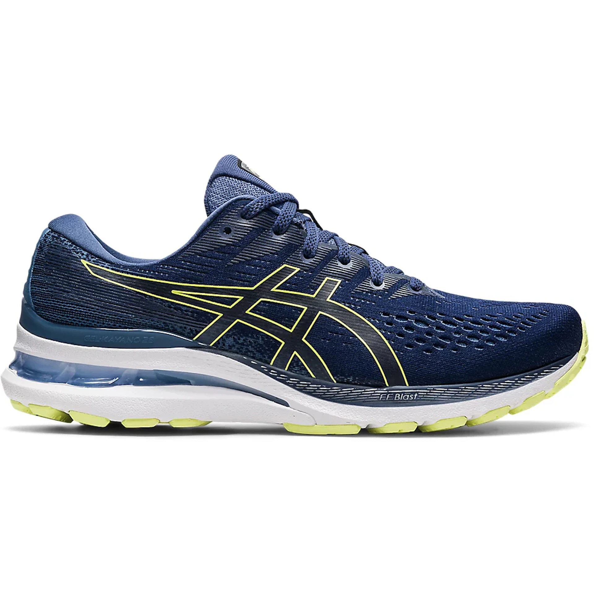 ASICS Gel-Kayano 28 Thunder Blue Glow Yellow 3 ASICS Gel-Kayano 28 Thunder Blue Glow Yellow