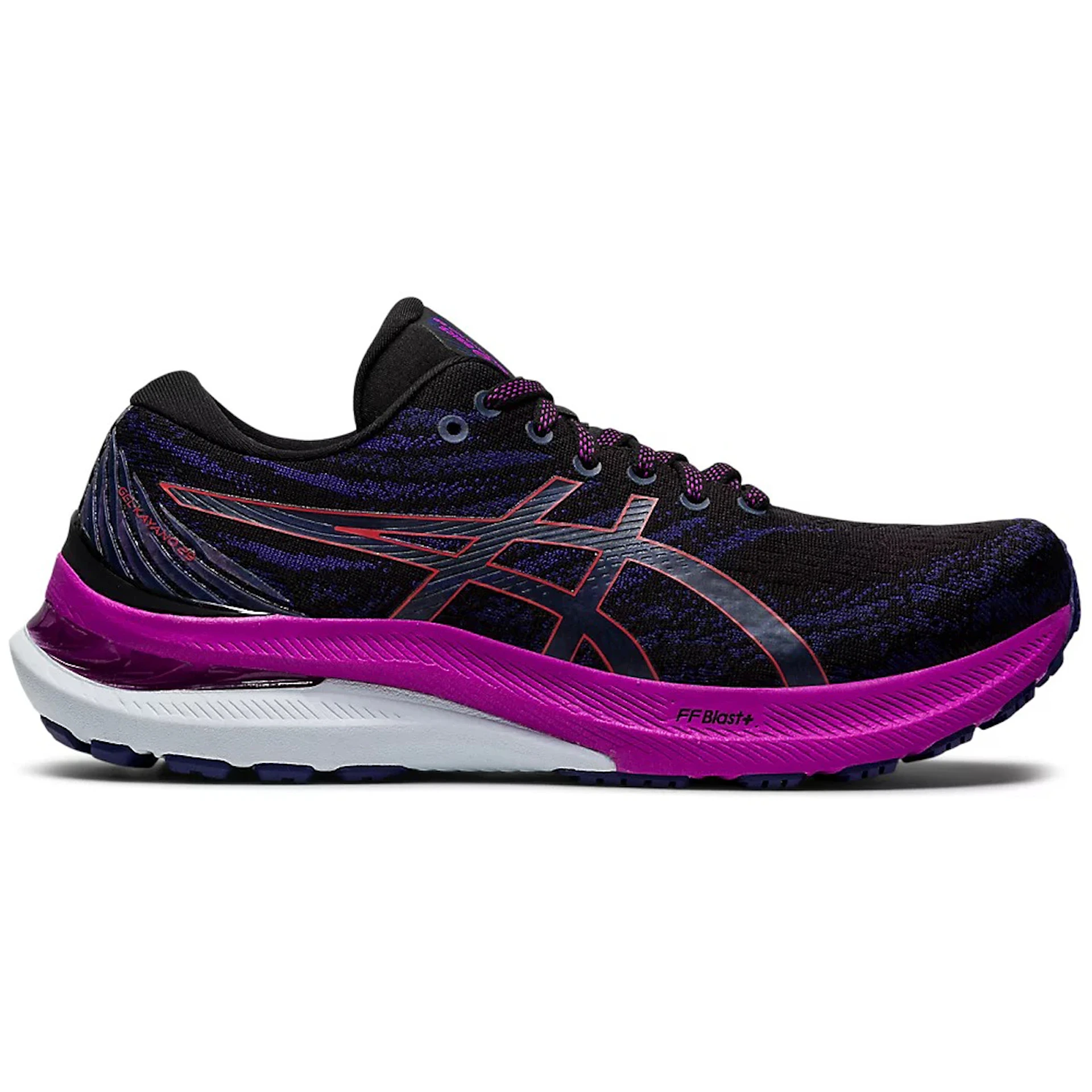 ASICS Gel-Kayano 29 Black Violet Red Alert (Womens) 1 ASICS Gel-Kayano 29 Black Violet Red Alert (Womens)