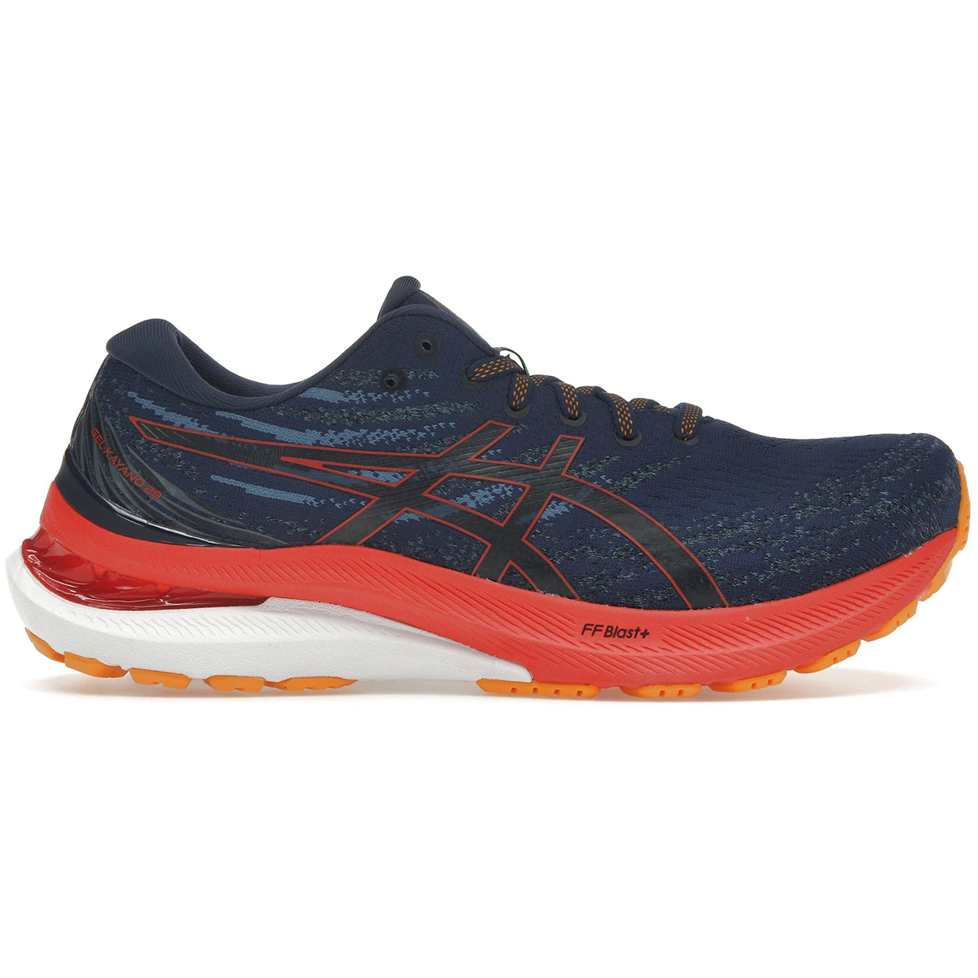 ASICS Gel-Kayano 29 Deep Ocean Cherry Tomato 2 ASICS Gel-Kayano 29 Deep Ocean Cherry Tomato